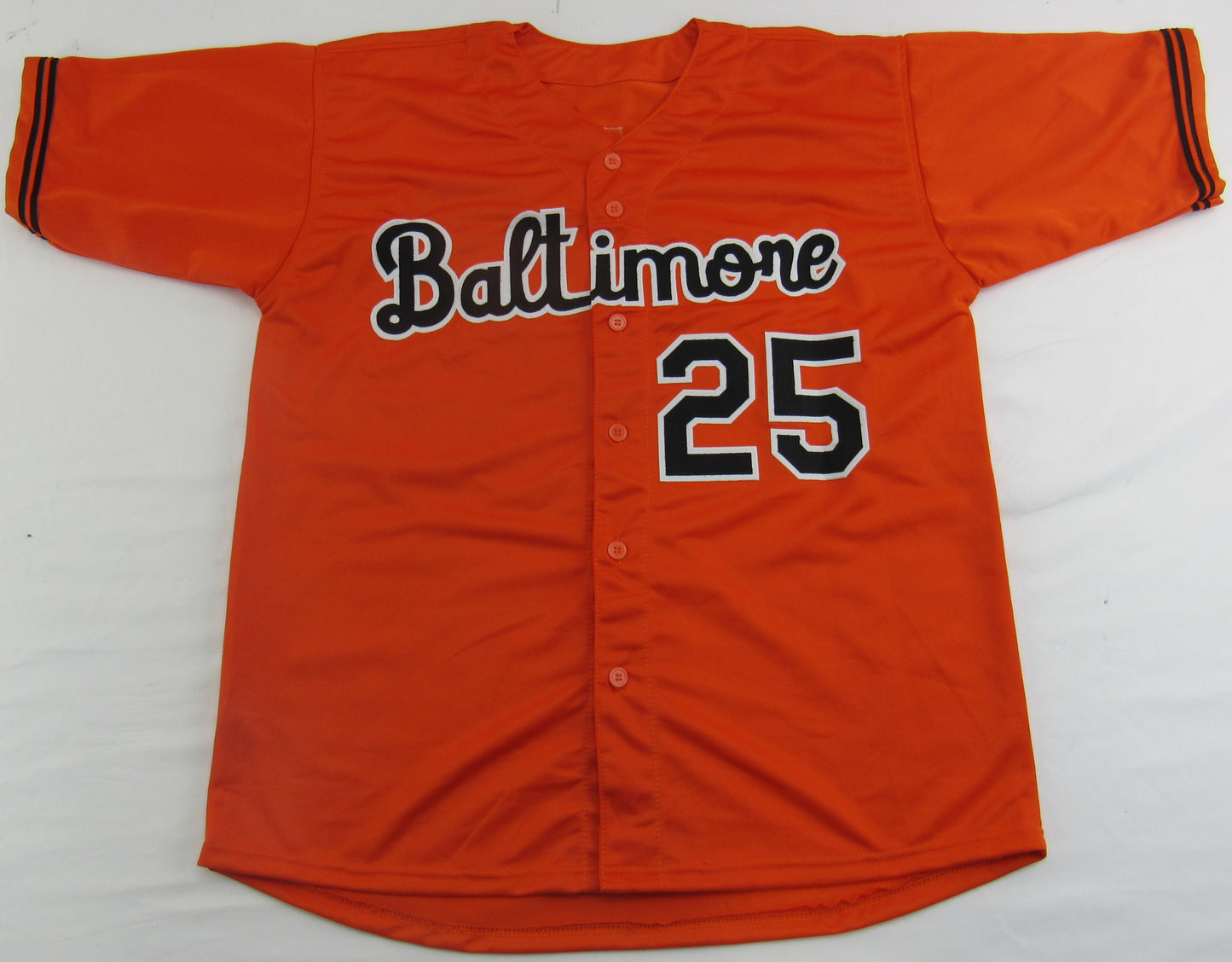 Rafael Palmeiro Signed Auto Autograph Replica Orioles Jersey w/ Inscription JSA COA