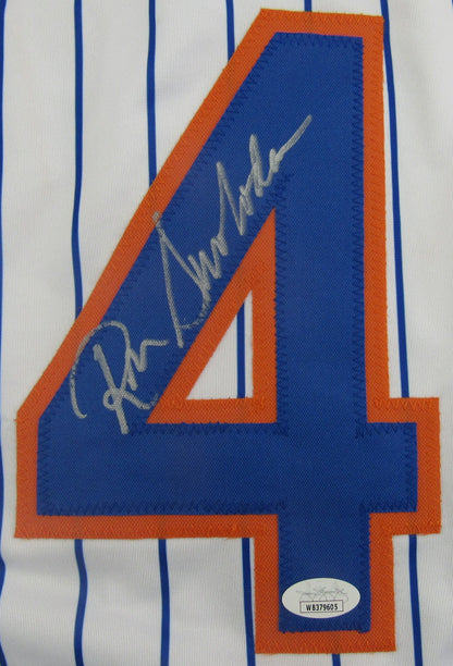 Ron Swoboda Signed Auto Autograph Replica Mets Jersey JSA COA