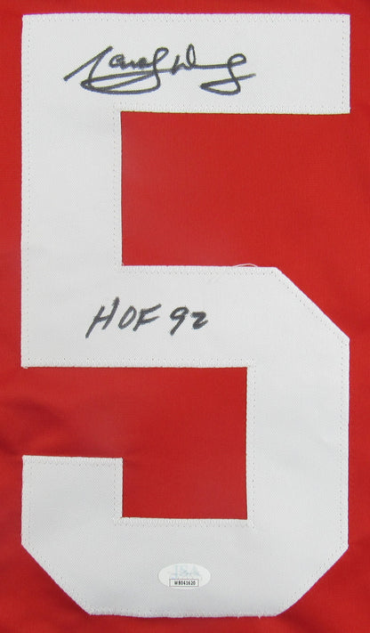 Marcel Dionne Signed Auto Autograph Red Replica Kings Hockey Jersey w/ Insc JSA COA