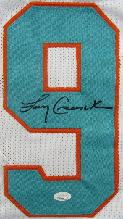 Larry Csonka Signed Auto Autograph Replica Dolphins Jersey JSA Witness WB029857