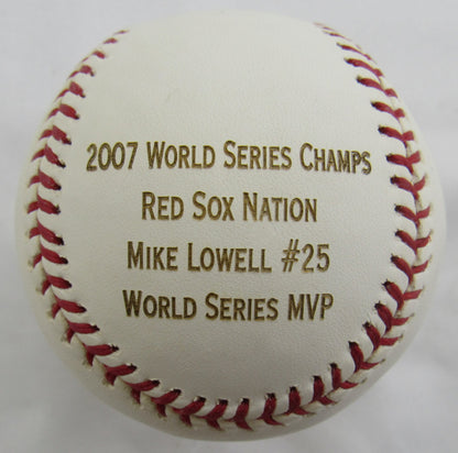 Mike Lowell Signed Auto Baseball MLB Holo - BB692164