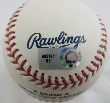 Mike Lowell Signed Auto Baseball MLB Holo - BB692164