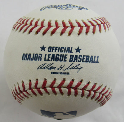 Jacoby Ellsbury Signed Auto Baseball - Mounted Memories Holo