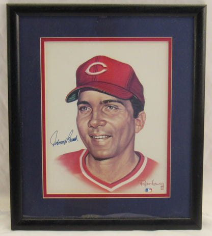 Johnny Bench Signed Framed 8x10 Photo JSA P80033