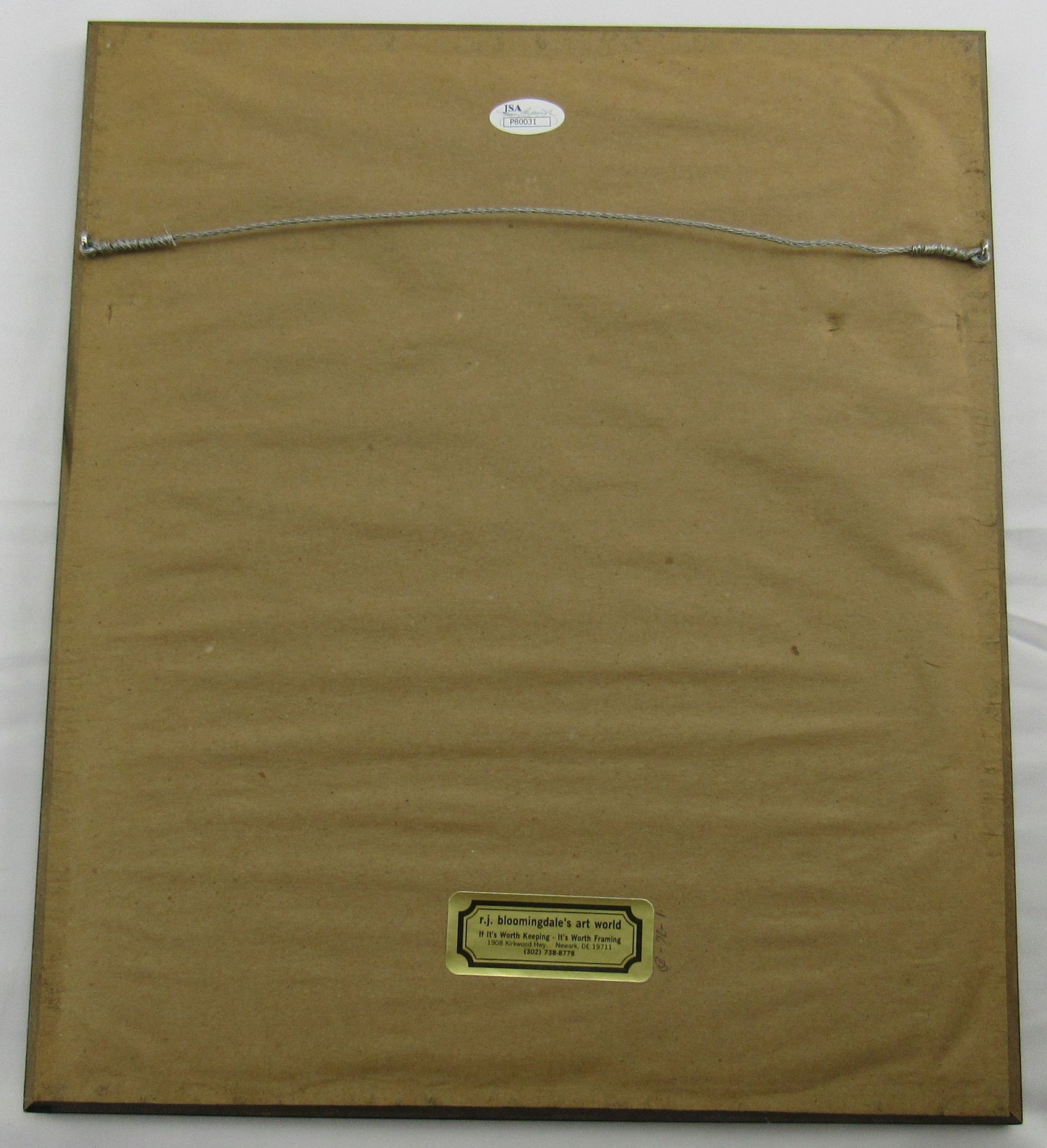 Duke Snider Signed Framed 8x10 Photo JSA P80031