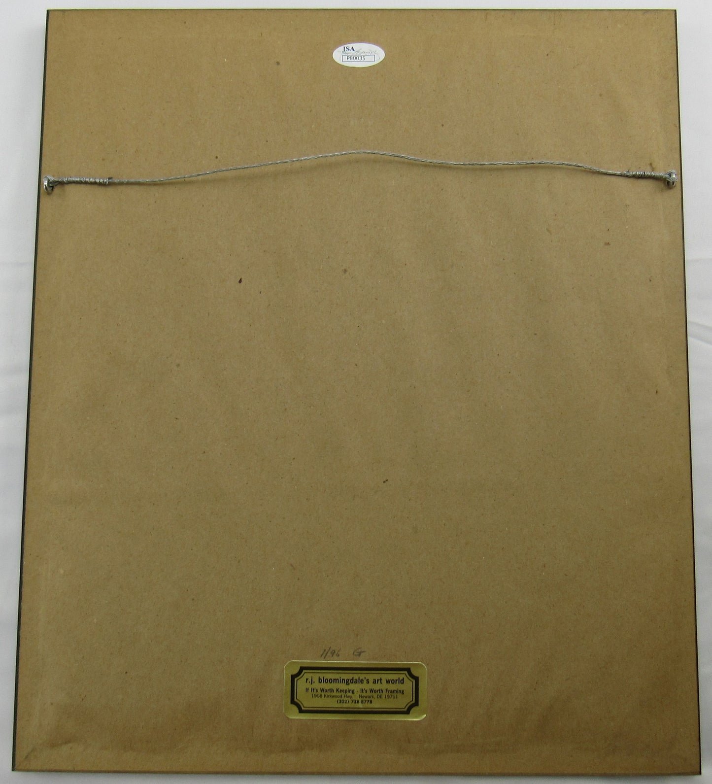 Whitey Ford Signed Framed 8x10 Photo JSA P80035