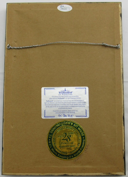 Pie Traynor Signed Framed Cut JSA P92225