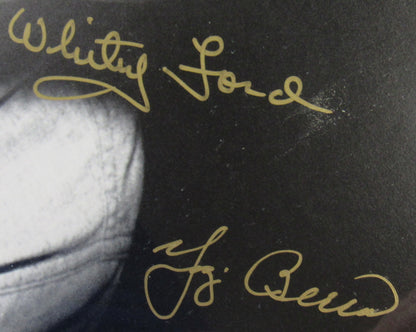 Whitey Ford Yogi Berra Signed 16x20 Photo JSA P80094