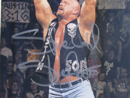 Stone Cold Steve Austin Signed Framed 8x10 Photo Beckett Holo BH84594