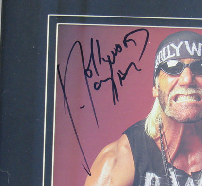 Hulk Hogan Signed Framed 8x10 Photo Beckett Holo