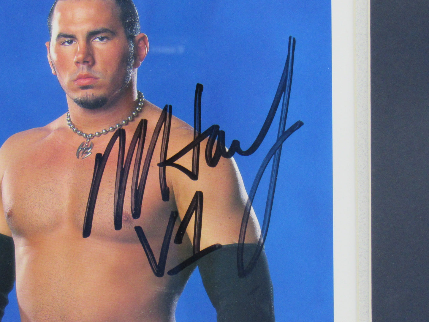 Matt Hardy Signed Framed 8x10 Photo Beckett Holo