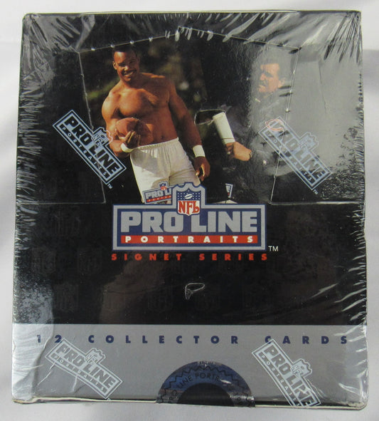 1991 NFL Pro Line Portraits Box - Find Autographs!