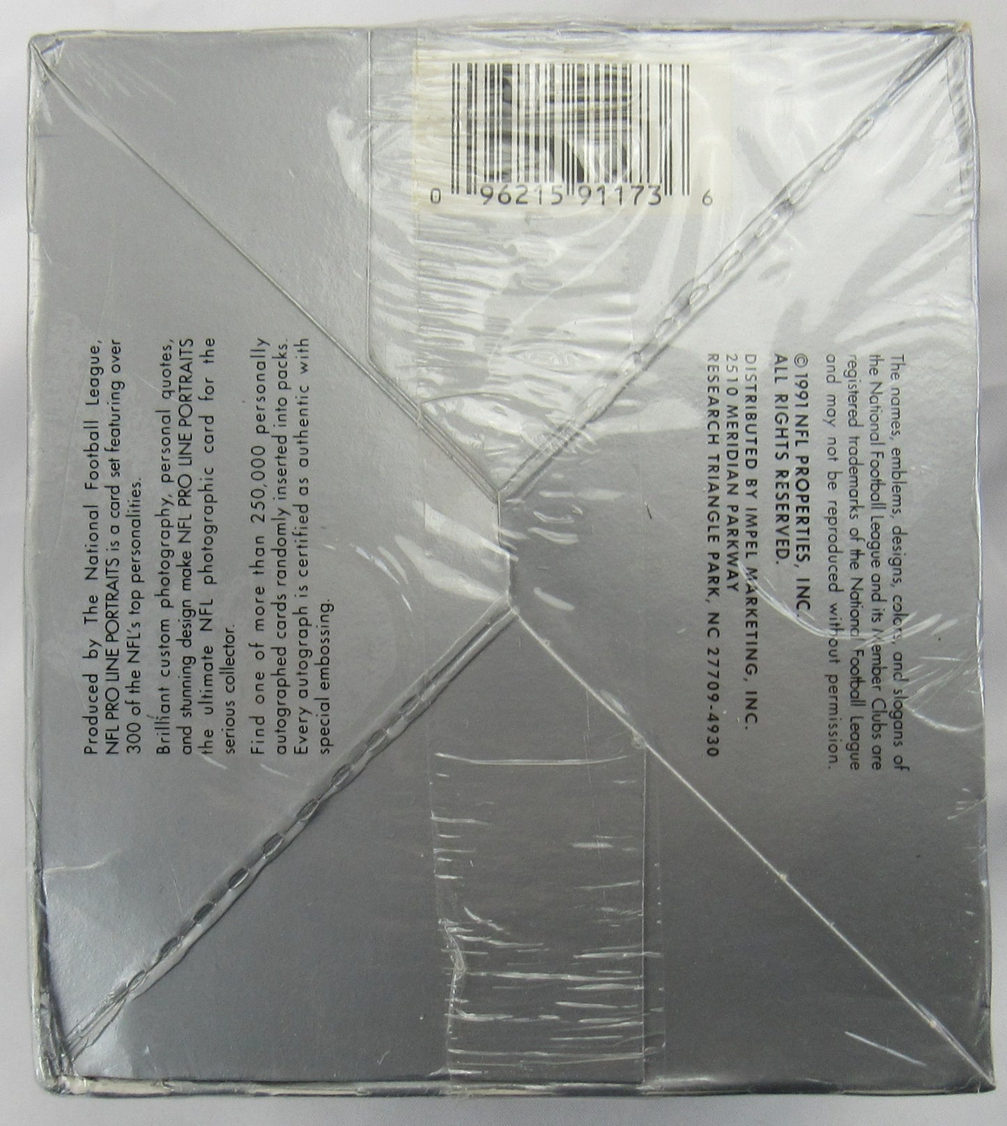 1991 NFL Pro Line Portraits Box - Find Autographs!