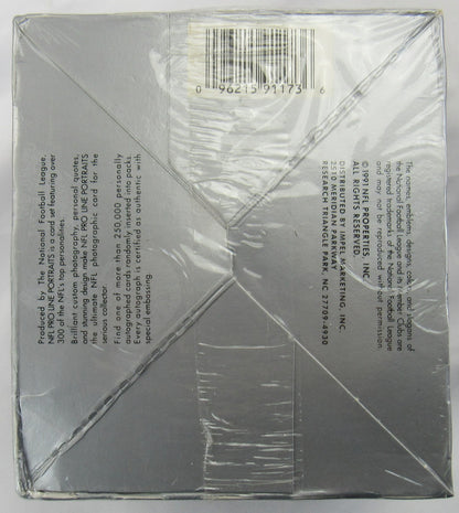 1991 NFL Pro Line Portraits Box - Find Autographs!