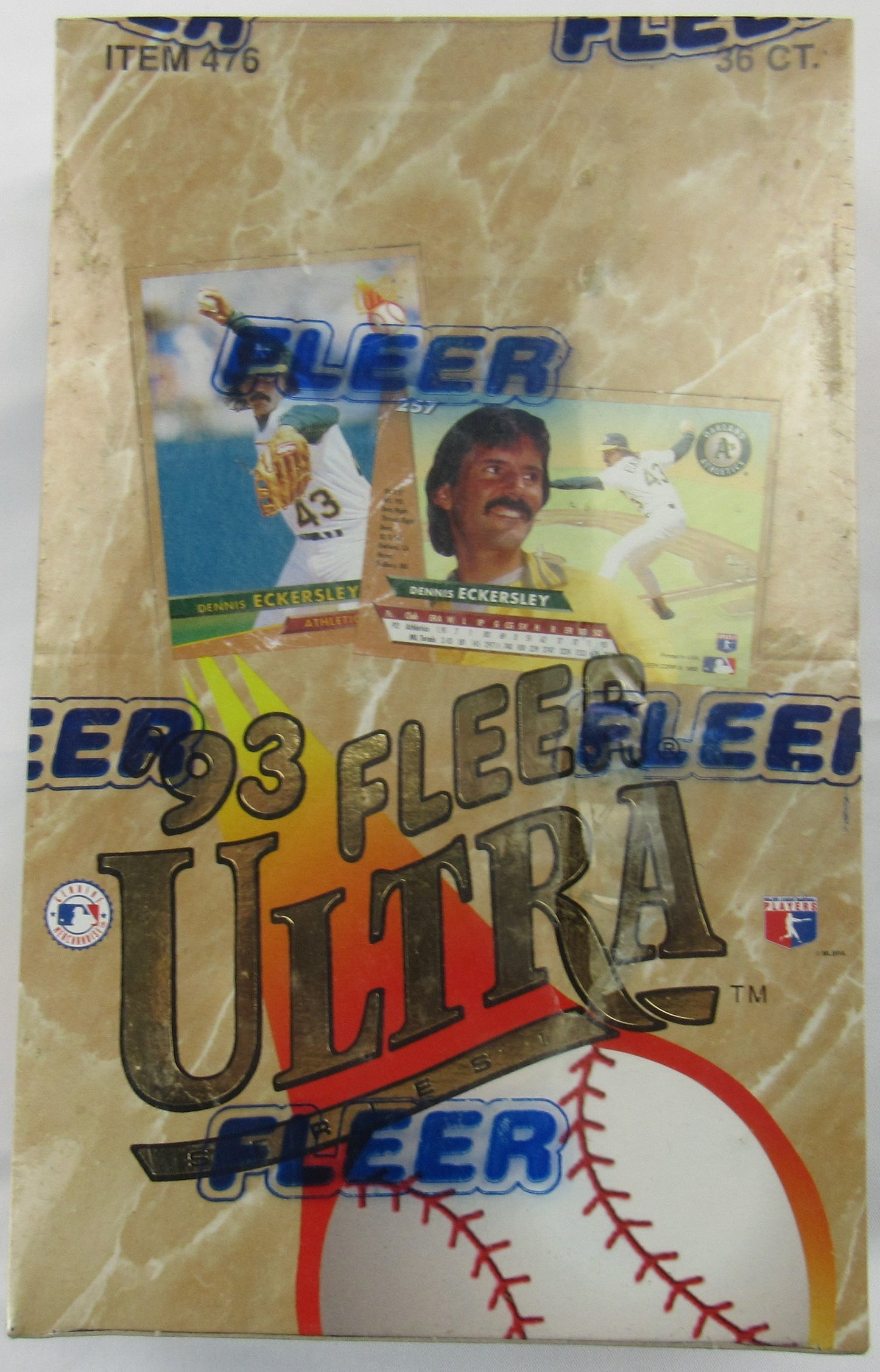 1993 Fleer Ultra Series I Baseball Wax Box