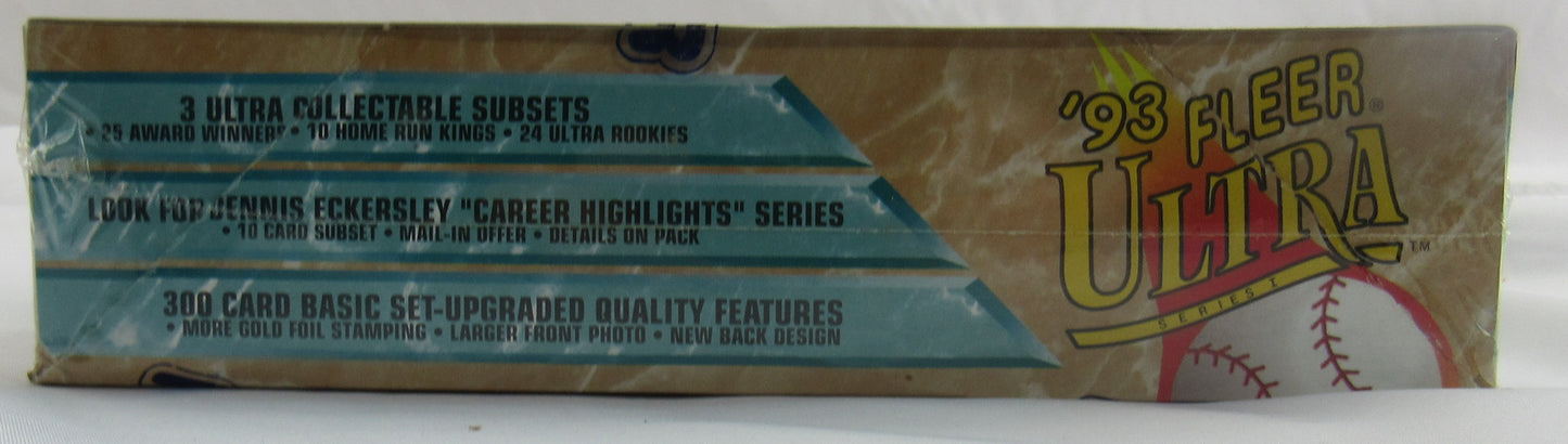 1993 Fleer Ultra Series I Baseball Wax Box