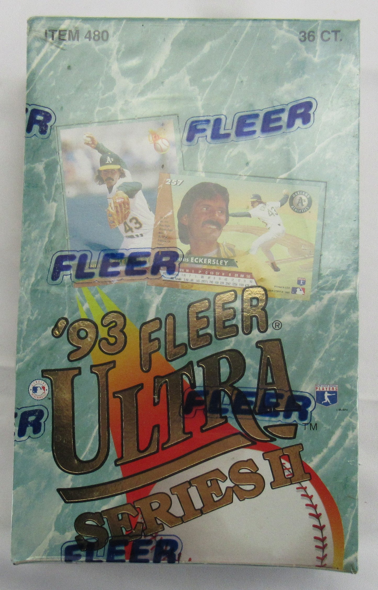 1993 Fleer Ultra Series II Baseball Wax Box