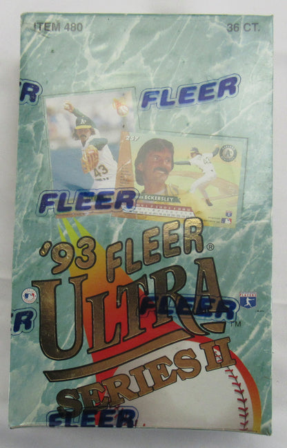 1993 Fleer Ultra Series II Baseball Wax Box