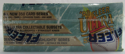 1993 Fleer Ultra Series II Baseball Wax Box
