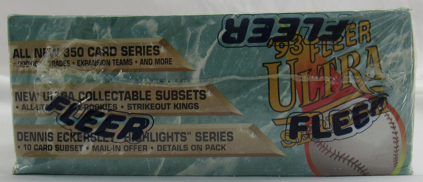 1993 Fleer Ultra Series II Baseball Wax Box