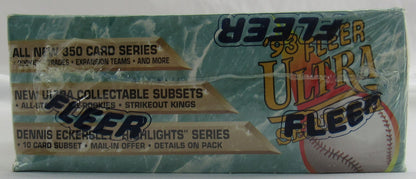 1993 Fleer Ultra Series II Baseball Wax Box