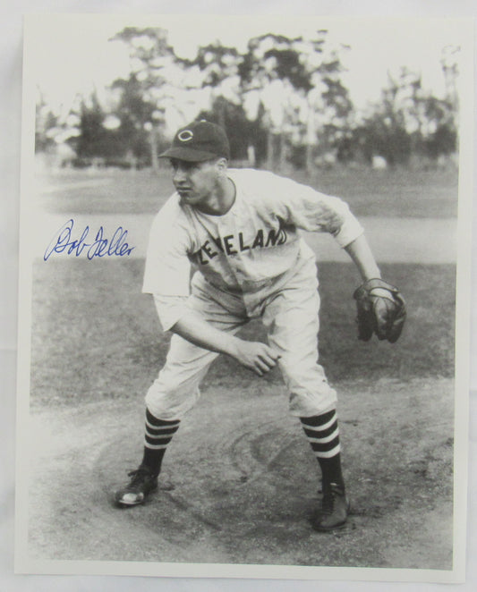 Bob Feller Signed 8x10 Photo