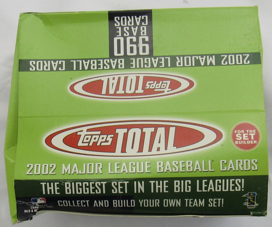 2002 Topps Total Set - 31 Packs over 36 Packs in the box.