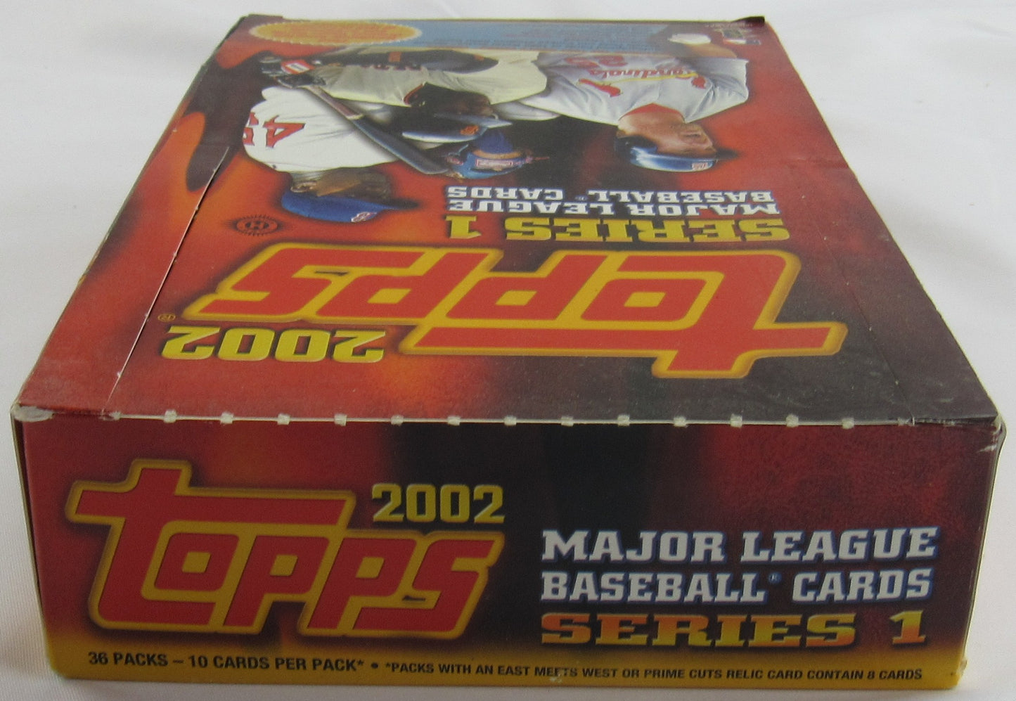 2002 Topps Baseball Series I Wax Box - 18 Total Packs