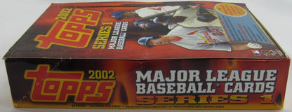 2002 Topps Baseball Series I Wax Box - 18 Total Packs