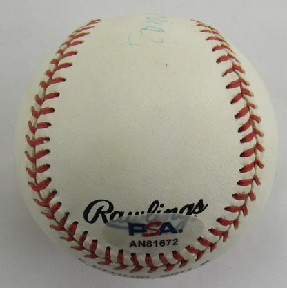 Bowie Kuhn Signed Auto Autograph Rawlings Baseball PSA/DNA AN81672