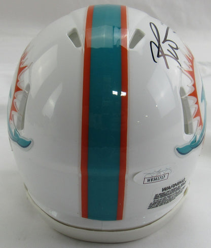 Ricky Williams Signed Auto Mini Helmet JSA Witness