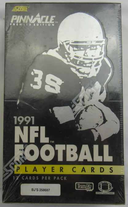 1991 Score Pinnacle NFL Football Wax Box