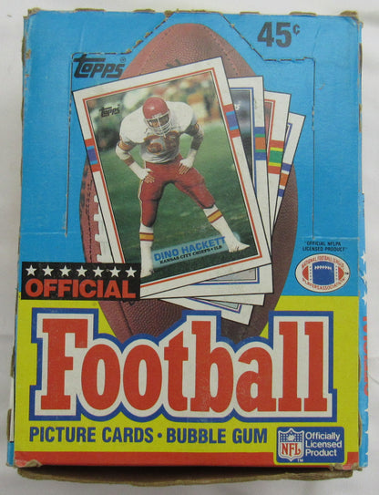 1989 Topps Football Wax Box - 36ct