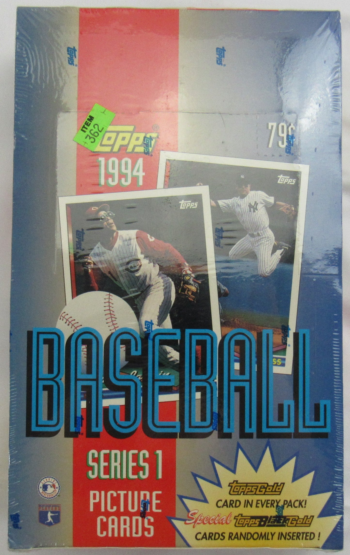 1994 Topps Baseball Series 1 Factory Sealed Wax Box (36 Packs)