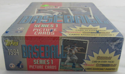 1994 Topps Baseball Series 1 Factory Sealed Wax Box (36 Packs)