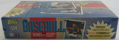 1994 Topps Baseball Series 1 Factory Sealed Wax Box (36 Packs)