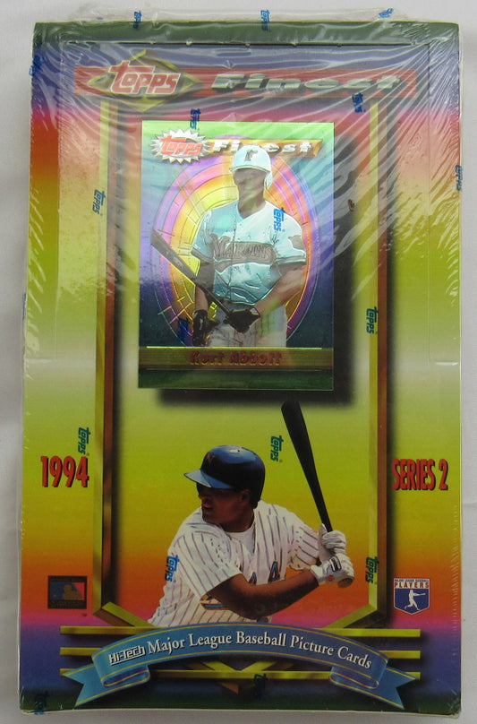 1994 Topps Finest Series 2 Baseball Wax Box